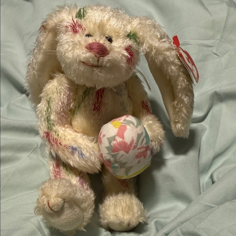 Colorful Plush Bunny Toy